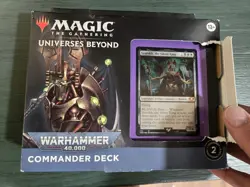 MTG Magic The Gathering Universes Beyond Necron Dynasties Deck Sealed! - Image 3