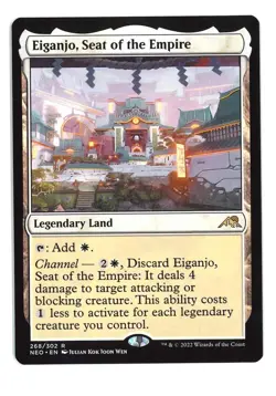 MTG Kamigawa Neon Dynasty - 1x Eiganjo, Seat of the Empire - NM - Image 1