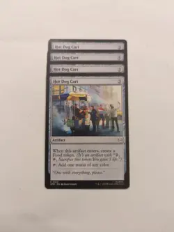 (4) Hot Dog Cart *PLAYSET* Marvel's Spider-Man Regular NM MTG - Image 1