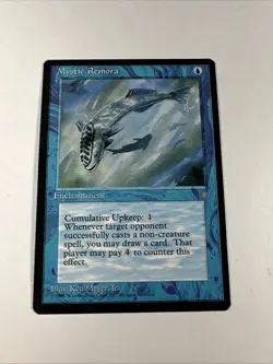 MTG - Mystic Remora - #87 Ice Age 1995 VLP - Image 1