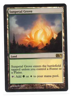 MTG Core Set 2013 - 1x Sunpetal Grove - NM - Image 1