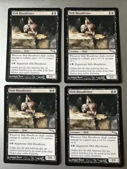 4x Slith Bloodletter (NM) Mirrodin Uncommon MRD Magic the Gathering MTG Playset - Image 1