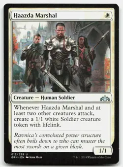 MTG Haazda Marshal U Guilds of Ravnica 13 LP - Image 1