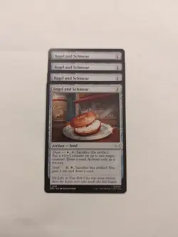 (4) Bagel and Schmear *PLAYSET* Marvel's Spider-Man Regular NM MTG - Image 1