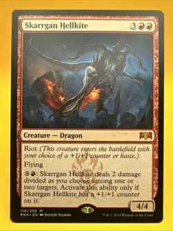 x1 Skarrgan Hellkite | Ravnica Allegiance | NM | Magic MTG [freshpullsco] - Image 1