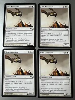 4x Slith Ascendant (NM) Mirrodin Uncommon MRD Magic the Gathering MTG Playset - Image 1