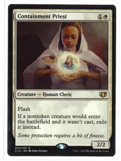 MTG Commander 2014 - 1x Containment Priest - NM - Image 1
