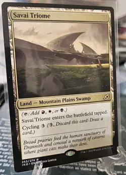 Mtg Savai Triome from Ikoria: Lair of Behemoths - Image 2