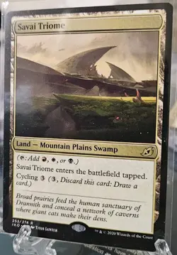 Mtg Savai Triome from Ikoria: Lair of Behemoths - Image 3