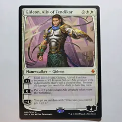 Gideon, Ally of Zendikar 029/274 MTG Magic the Gathering NM - Image 1