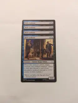 (4) Mob Lookout *PLAYSET* Marvel's Spider-Man Regular NM MTG - Image 1