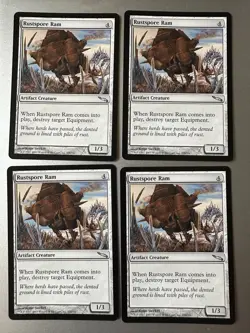 4x Rustpore Ram (NM) Mirrodin Uncommon MRD Magic the Gathering MTG Playset - Image 1