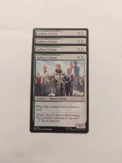 (4) Gallant Citizen *PLAYSET* Marvel's Spider-Man Regular NM MTG - Image 1