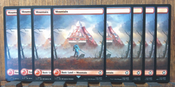 MTG🔥 Mountain ( FULL ART 0323) Universes Beyond: Fallout NEAR MINT💕❤ - Image 2