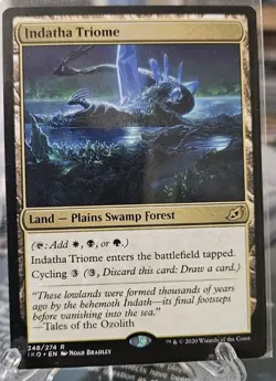 Indatha Triome [Ikoria: Lair of Behemoths] #248 Near Mint MTG Magic Cards - Image 1