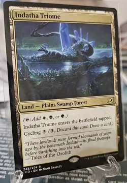 Indatha Triome [Ikoria: Lair of Behemoths] #248 Near Mint MTG Magic Cards - Image 2