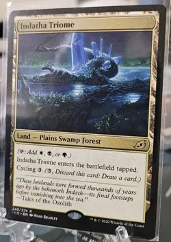 Indatha Triome [Ikoria: Lair of Behemoths] #248 Near Mint MTG Magic Cards - Image 3