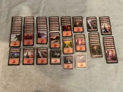 MTG Magic The Gathering Mixed Sets Mountain Magic Basic Land Cards 84 total - Image 1