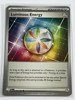 Luminous Energy 191 / 193 Pokemon S&V Paldea Evolved 2023 Near Mint Non Holo - Image 2