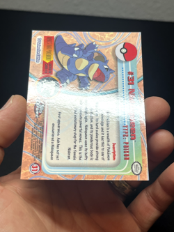 Pokemon Topps Chrome Series 1 Nidoqueen #31 - Image 4
