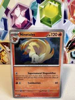 Ninetales 020/132 Uncommon Regular - Pokemon TCG Mega Evolution - NM - Image 1