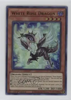 White Rose Dragon Ultra Rare 1st Ed. YuGiOh Legendary Duelists: Season 2 - Image 1