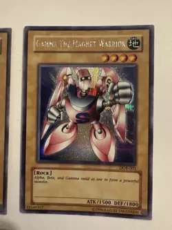 Yugioh Magnet Warrior Set DOR-001/002/003 ALPHA BETA GAMMA - Image 3