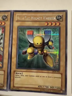 Yugioh Magnet Warrior Set DOR-001/002/003 ALPHA BETA GAMMA - Image 4