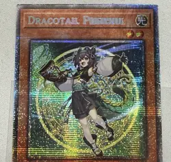 Yugioh! Dracotail Phryxul DOOD-EN023 MISPRINT STARLIGHT Doom of Dimensions - Image 3