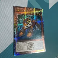 Yugioh! Test Tiger - RA03-EN189 - Quarter Century Secret Rare - Image 2