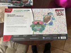 LOT OF 2!! Pokemon TCG 151 Blooming Waters Premium Collection Box New Sealed - Image 3