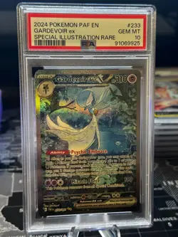 PSA 10 Gardevoir ex 233/091 Special Illustration Rare SIR Paldean Fates Pokemon - Image 1