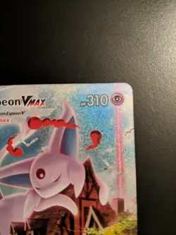 Espeon Vmax Full Alt Art Secret Rare 270/264 Fusion Strike Pokemon - Image 4