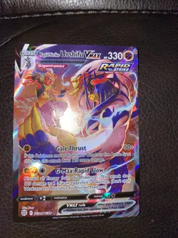 Rapid Strike Urshifu VMAX - TG21/TG30 Ultra Rare Brilliant Stars Pokemon TCG NM+ - Image 1