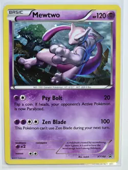 Pokemon TCG - Mewtwo XY100 Holo XY Promo LP - Image 1