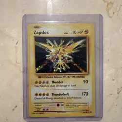 2016 Pokemon XY Evolutions Zapdos Holo #42/108 - Image 1