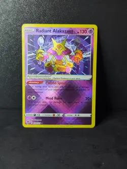 Pokemon TCG - Radiant Alakazam - Silver Tempest 059/195 Ultra Rare - NM - Image 1
