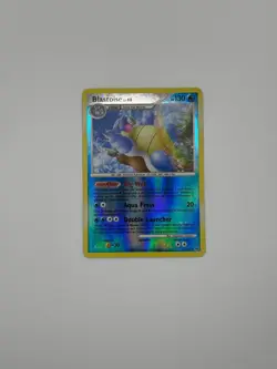 Blastoise lv.60 NM #2 Reverse Holo Pokemon Platinum - Image 1