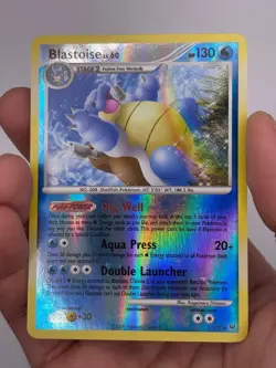 Blastoise lv.60 NM #2 Reverse Holo Pokemon Platinum - Image 3