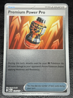 Premium Power Pro 124/132 - Reverse Holo - Pokemon TCG: Mega Evolution - NM - Image 1