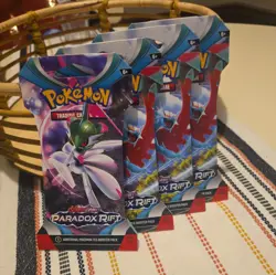 Pokemon Journey Together SCARLET &VIOLET sealed Paradox BOOSTER PACK LOT OF 17 - Image 3