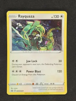 SWIRL - Pokemon - Rayquaza SWSH029 Black Star Promo - Sea & Sky - Crown Zenith - Image 1