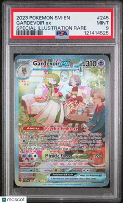 2023 Pokemon Scarlet & Violet Gardevoir EX Special Illustration PSA 9 245/198 - Image 1