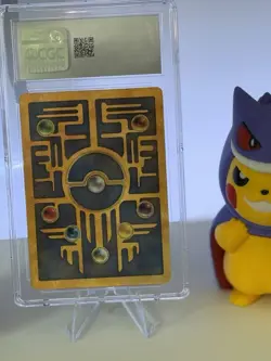 2000 Pokemon Movie Promo Ancient Mew CGC 10 GEM MINT SWIRLED - Image 3