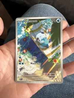 Oshawott (105/086) Illustration Rare - 2025 Pokemon TCG: White Flare - Image 1