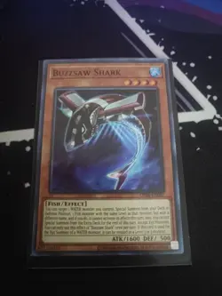 YuGiOh Buzzsaw Shark OP26-EN007 Super Rare NM - Image 1