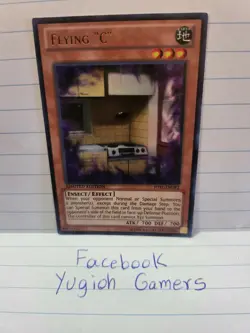 Yugioh Flying C JOTL Ultra Light Played - Image 1