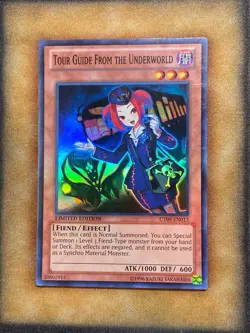 Yugioh Tour Guide From the Underworld CT09-EN013 Super Rare Limited Edition LP - Image 1