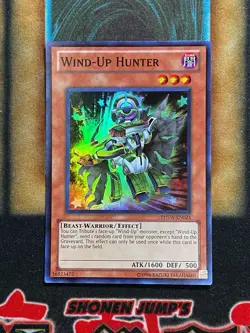Yugioh Wind-Up Hunter PHSW-EN024 Super Rare NM - Image 1