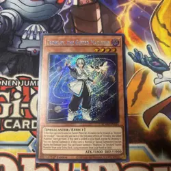 Yu-Gi-Oh! Crowley, the Gifted of Magistus BLMM-EN044, Secret Rare 1st Ed - Image 1